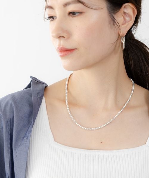 Elura ミニボールチェーンネックレス ライトグレー ウィメンズグッズ エルーラ 494156 ドットエスティ 40代 50代 60代 レディース 婦人服 通勤服 オフィスカジュアル きれいめ 低身長 小柄 二の腕 美脚 体系カバー 着痩せ 太め ぽっちゃり Elura ミニボールチェーンネックレス ライトグレー ウィメンズグッズ エルーラ 494156 ドットエスティ 40代 50代 60代 レディース 婦人服 通勤服 オフィスカジュアル きれいめ 低身長 小柄 二の腕 美脚 体系カバー 着痩せ 太め ぽっちゃり