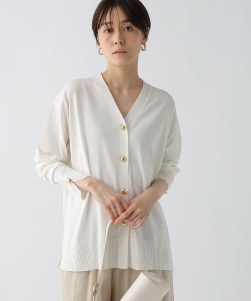 Elura サマープロテクトVネックカーディガン ホワイト FREE ウィメンズインナー エルーラ 495593 ドットエスティ 40代 50代 60代 レディース 婦人服 通勤服 オフィスカジュアル きれいめ 低身長 小柄 二の腕 美脚 体系カバー 着痩せ 太め ぽっちゃり Elura サマープロテクトVネックカーディガン ホワイト FREE ウィメンズインナー エルーラ 495593 ドットエスティ 40代 50代 60代 レディース 婦人服 通勤服 オフィスカジュアル きれいめ 低身長 小柄 二の腕 美脚 体系カバー 着痩せ 太め ぽっちゃり
