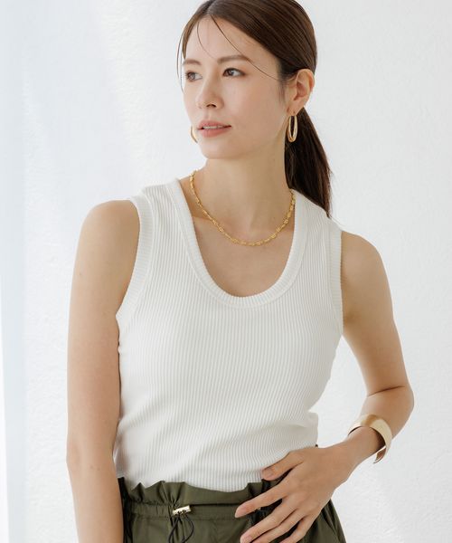 Elura カップ付きリブタンク ホワイト FREE ウィメンズインナー エルーラ 498752 ドットエスティ 40代 50代 60代 レディース 婦人服 通勤服 オフィスカジュアル きれいめ 低身長 小柄 二の腕 美脚 体系カバー 着痩せ 太め ぽっちゃり Elura カップ付きリブタンク ホワイト FREE ウィメンズインナー エルーラ 498752 ドットエスティ 40代 50代 60代 レディース 婦人服 通勤服 オフィスカジュアル きれいめ 低身長 小柄 二の腕 美脚 体系カバー 着痩せ 太め ぽっちゃり