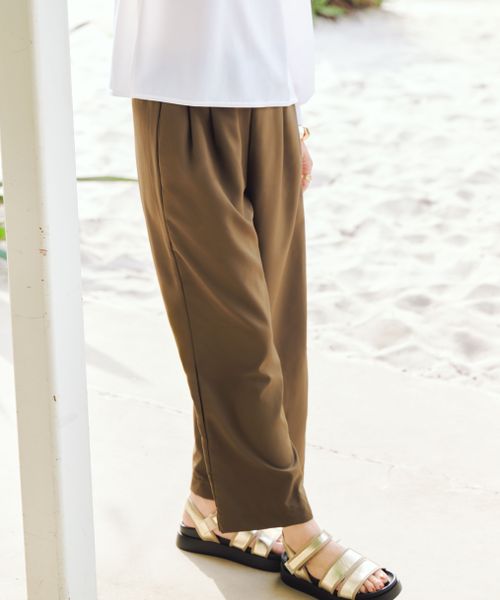 Elura <水陸両用・UVカット>水着ワイドパンツ カーキ M ウィメンズグッズ エルーラ 498956 ドットエスティ 40代 50代 60代 レディース 婦人服 通勤服 オフィスカジュアル きれいめ 低身長 小柄 二の腕 美脚 体系カバー 着痩せ 太め ぽっちゃり Elura <水陸両用・UVカット>水着ワイドパンツ カーキ M ウィメンズグッズ エルーラ 498956 ドットエスティ 40代 50代 60代 レディース 婦人服 通勤服 オフィスカジュアル きれいめ 低身長 小柄 二の腕 美脚 体系カバー 着痩せ 太め ぽっちゃり