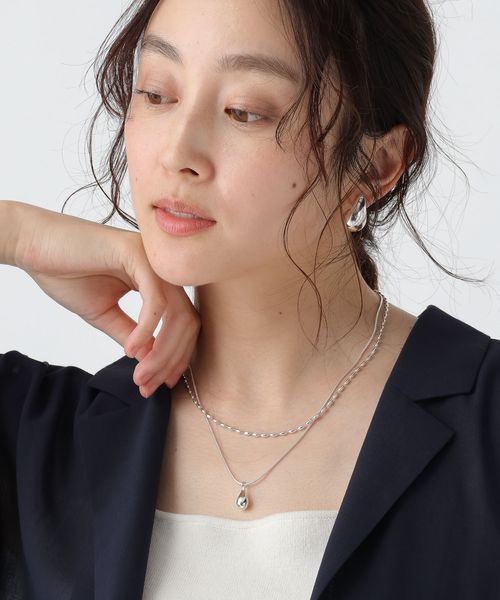 Elura 二連ドロップネックレス ライトグレー ウィメンズグッズ エルーラ 571157 ドットエスティ 40代 50代 60代 レディース 婦人服 通勤服 オフィスカジュアル きれいめ 低身長 小柄 二の腕 美脚 体系カバー 着痩せ 太め ぽっちゃり Elura 二連ドロップネックレス ライトグレー ウィメンズグッズ エルーラ 571157 ドットエスティ 40代 50代 60代 レディース 婦人服 通勤服 オフィスカジュアル きれいめ 低身長 小柄 二の腕 美脚 体系カバー 着痩せ 太め ぽっちゃり