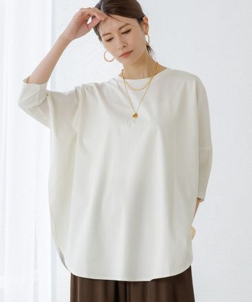 tシャツ バックスリットＴシャツ/572940 レディース バックスリットTシャツ | [公式]エルーラ （Elura）通販