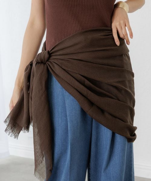 Elura しなやかコットンリネンストール ブラウン ウィメンズグッズ エルーラ 577217 ドットエスティ 40代 50代 60代 レディース 婦人服 通勤服 オフィスカジュアル きれいめ 低身長 小柄 二の腕 美脚 体系カバー 着痩せ 太め ぽっちゃり Elura しなやかコットンリネンストール ブラウン ウィメンズグッズ エルーラ 577217 ドットエスティ 40代 50代 60代 レディース 婦人服 通勤服 オフィスカジュアル きれいめ 低身長 小柄 二の腕 美脚 体系カバー 着痩せ 太め ぽっちゃり