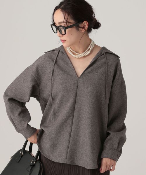 Elura ツイードライクスキッパーシャツ ブラウン FREE ウィメンズインナー エルーラ 578314 ドットエスティ 40代 50代 60代 レディース 婦人服 通勤服 オフィスカジュアル きれいめ 低身長 小柄 二の腕 美脚 体系カバー 着痩せ 太め ぽっちゃり Elura ツイードライクスキッパーシャツ ブラウン FREE ウィメンズインナー エルーラ 578314 ドットエスティ 40代 50代 60代 レディース 婦人服 通勤服 オフィスカジュアル きれいめ 低身長 小柄 二の腕 美脚 体系カバー 着痩せ 太め ぽっちゃり