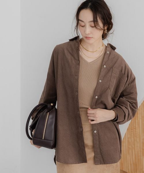 Elura コーデュロイシャツ ブラウン FREE ウィメンズインナー エルーラ 578321 ドットエスティ 40代 50代 60代 レディース 婦人服 通勤服 オフィスカジュアル きれいめ 低身長 小柄 二の腕 美脚 体系カバー 着痩せ 太め ぽっちゃり Elura コーデュロイシャツ ブラウン FREE ウィメンズインナー エルーラ 578321 ドットエスティ 40代 50代 60代 レディース 婦人服 通勤服 オフィスカジュアル きれいめ 低身長 小柄 二の腕 美脚 体系カバー 着痩せ 太め ぽっちゃり