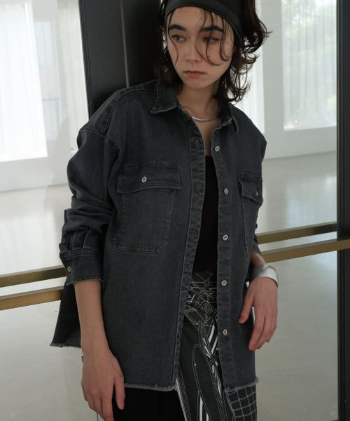 Elura 大人デニムシャツ ブラック FREE ウィメンズインナー エルーラ 579977 ドットエスティ 40代 50代 60代 レディース 婦人服 通勤服 オフィスカジュアル きれいめ 低身長 小柄 二の腕 美脚 体系カバー 着痩せ 太め ぽっちゃり Elura 大人デニムシャツ ブラック FREE ウィメンズインナー エルーラ 579977 ドットエスティ 40代 50代 60代 レディース 婦人服 通勤服 オフィスカジュアル きれいめ 低身長 小柄 二の腕 美脚 体系カバー 着痩せ 太め ぽっちゃり