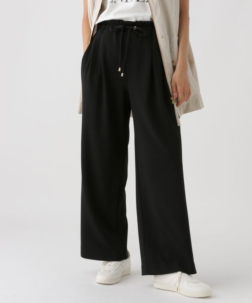 Elura ≪オンオフ兼用≫サマ見えリラクシーセミワイドパンツ<低身長サイズあり> ブラック ウィメンズボトムス エルーラ 580458 ドットエスティ 40代 50代 60代 レディース 婦人服 通勤服 オフィスカジュアル きれいめ 低身長 小柄 二の腕 美脚 体系カバー 着痩せ 太め ぽっちゃり Elura ≪オンオフ兼用≫サマ見えリラクシーセミワイドパンツ<低身長サイズあり> ブラック ウィメンズボトムス エルーラ 580458 ドットエスティ 40代 50代 60代 レディース 婦人服 通勤服 オフィスカジュアル きれいめ 低身長 小柄 二の腕 美脚 体系カバー 着痩せ 太め ぽっちゃり