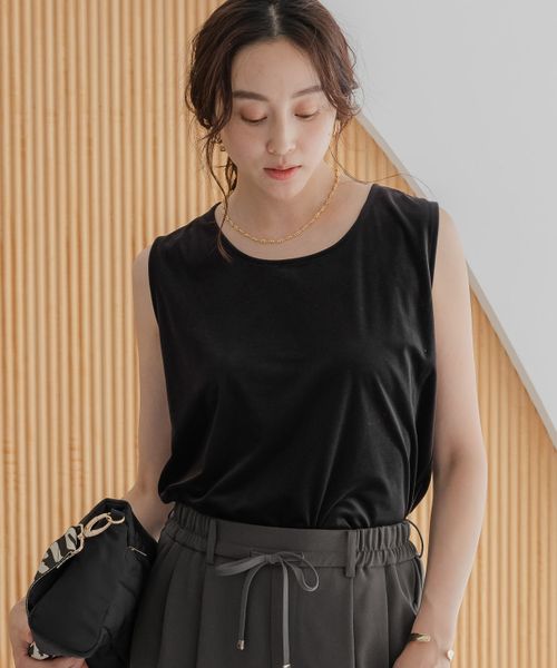 Elura ベロアタンク ブラック FREE ウィメンズインナー エルーラ 582313 ドットエスティ 40代 50代 60代 レディース 婦人服 通勤服 オフィスカジュアル きれいめ 低身長 小柄 二の腕 美脚 体系カバー 着痩せ 太め ぽっちゃり Elura ベロアタンク ブラック FREE ウィメンズインナー エルーラ 582313 ドットエスティ 40代 50代 60代 レディース 婦人服 通勤服 オフィスカジュアル きれいめ 低身長 小柄 二の腕 美脚 体系カバー 着痩せ 太め ぽっちゃり