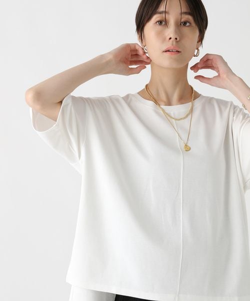 Elura 【WEB限定カラーあり】汗じみ軽減5分袖Tシャツ ホワイト FREE ウィメンズインナー エルーラ 582969 ドットエスティ 40代 50代 60代 レディース 婦人服 通勤服 オフィスカジュアル きれいめ 低身長 小柄 二の腕 美脚 体系カバー 着痩せ 太め ぽっちゃり Elura 【WEB限定カラーあり】汗じみ軽減5分袖Tシャツ ホワイト FREE ウィメンズインナー エルーラ 582969 ドットエスティ 40代 50代 60代 レディース 婦人服 通勤服 オフィスカジュアル きれいめ 低身長 小柄 二の腕 美脚 体系カバー 着痩せ 太め ぽっちゃり