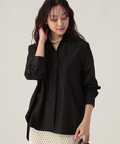 Elura 【新色入荷】ハリ感レギュラーシャツ ブラック M ウィメンズインナー エルーラ 588158 ドットエスティ 40代 50代 60代 レディース 婦人服 通勤服 オフィスカジュアル きれいめ 低身長 小柄 二の腕 美脚 体系カバー 着痩せ 太め ぽっちゃり Elura 【新色入荷】ハリ感レギュラーシャツ ブラック M ウィメンズインナー エルーラ 588158 ドットエスティ 40代 50代 60代 レディース 婦人服 通勤服 オフィスカジュアル きれいめ 低身長 小柄 二の腕 美脚 体系カバー 着痩せ 太め ぽっちゃり