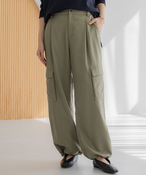 Elura 2WAYワイドカーゴパンツ カーキ L ウィメンズボトムス エルーラ 588163 ドットエスティ 40代 50代 60代 レディース 婦人服 通勤服 オフィスカジュアル きれいめ 低身長 小柄 二の腕 美脚 体系カバー 着痩せ 太め ぽっちゃり Elura 2WAYワイドカーゴパンツ カーキ L ウィメンズボトムス エルーラ 588163 ドットエスティ 40代 50代 60代 レディース 婦人服 通勤服 オフィスカジュアル きれいめ 低身長 小柄 二の腕 美脚 体系カバー 着痩せ 太め ぽっちゃり