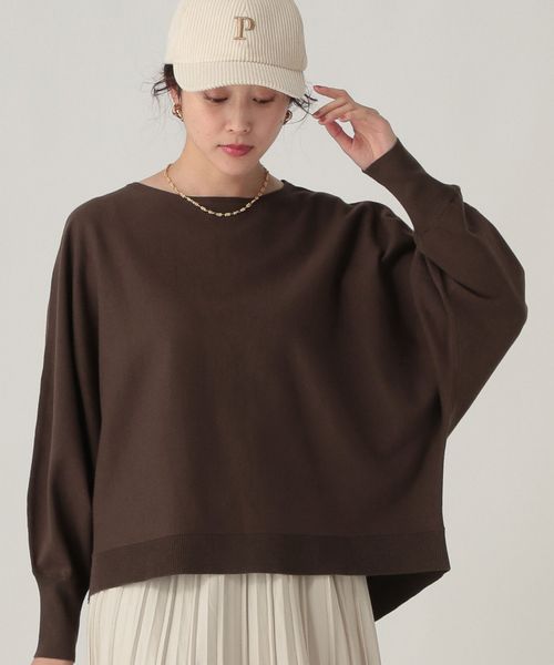 Elura シャリゆるドルマンニット ブラウン M ウィメンズインナー エルーラ 590099 ドットエスティ 40代 50代 60代 レディース 婦人服 通勤服 オフィスカジュアル きれいめ 低身長 小柄 二の腕 美脚 体系カバー 着痩せ 太め ぽっちゃり Elura シャリゆるドルマンニット ブラウン M ウィメンズインナー エルーラ 590099 ドットエスティ 40代 50代 60代 レディース 婦人服 通勤服 オフィスカジュアル きれいめ 低身長 小柄 二の腕 美脚 体系カバー 着痩せ 太め ぽっちゃり
