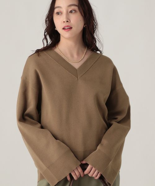 Elura Vネックワイドスリーブプルオーバー ライトベージュ FREE ウィメンズインナー エルーラ 590108 ドットエスティ 40代 50代 60代 レディース 婦人服 通勤服 オフィスカジュアル きれいめ 低身長 小柄 二の腕 美脚 体系カバー 着痩せ 太め ぽっちゃり Elura Vネックワイドスリーブプルオーバー ライトベージュ FREE ウィメンズインナー エルーラ 590108 ドットエスティ 40代 50代 60代 レディース 婦人服 通勤服 オフィスカジュアル きれいめ 低身長 小柄 二の腕 美脚 体系カバー 着痩せ 太め ぽっちゃり