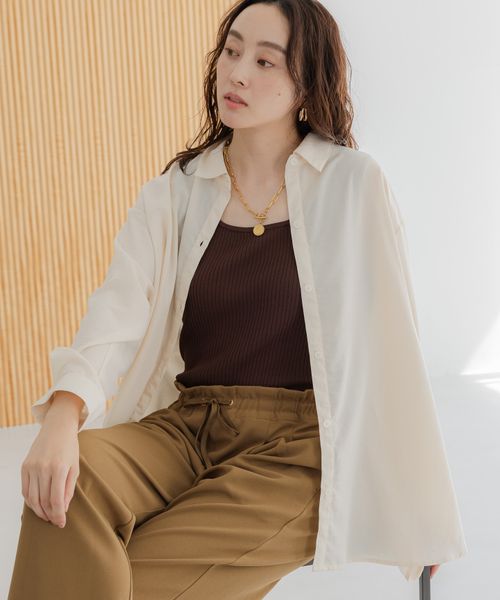 Elura アイロンいらずドライシャツ オフホワイト FREE ウィメンズインナー エルーラ 590111 ドットエスティ 40代 50代 60代 レディース 婦人服 通勤服 オフィスカジュアル きれいめ 低身長 小柄 二の腕 美脚 体系カバー 着痩せ 太め ぽっちゃり Elura アイロンいらずドライシャツ オフホワイト FREE ウィメンズインナー エルーラ 590111 ドットエスティ 40代 50代 60代 レディース 婦人服 通勤服 オフィスカジュアル きれいめ 低身長 小柄 二の腕 美脚 体系カバー 着痩せ 太め ぽっちゃり