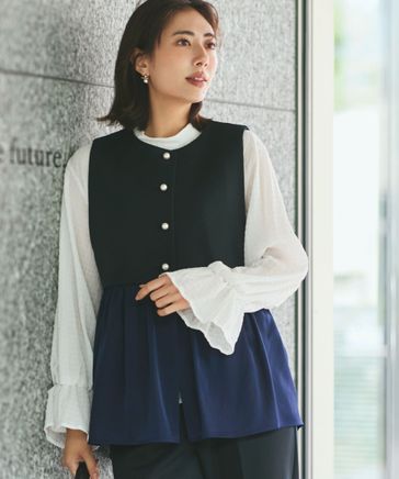 先行予約】≪CEREMONY≫ダンボールペプラムジレ | [公式]エルーラ