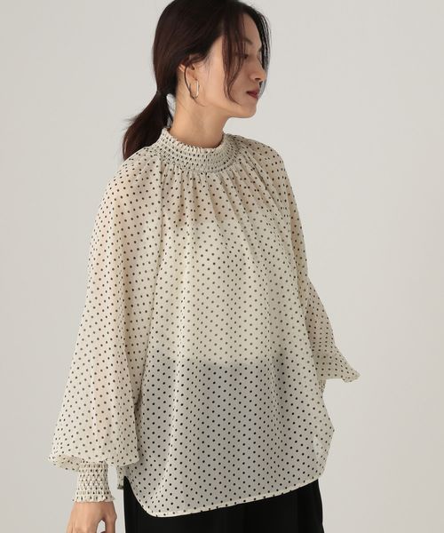 Elura ハイネック柄ブラウス ベージュ FREE ウィメンズインナー エルーラ 605968 ドットエスティ 40代 50代 60代 レディース 婦人服 通勤服 オフィスカジュアル きれいめ 低身長 小柄 二の腕 美脚 体系カバー 着痩せ 太め ぽっちゃり Elura ハイネック柄ブラウス ベージュ FREE ウィメンズインナー エルーラ 605968 ドットエスティ 40代 50代 60代 レディース 婦人服 通勤服 オフィスカジュアル きれいめ 低身長 小柄 二の腕 美脚 体系カバー 着痩せ 太め ぽっちゃり