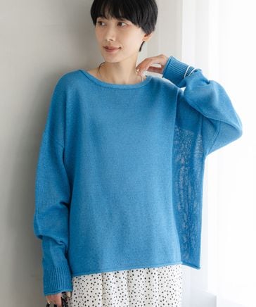 新色入荷・欠品カラー再入荷】ペーパーヤーンニット | [公式]エルーラ