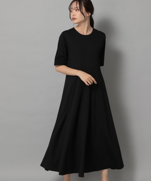 Tokyo Real Clothesコラボ ラク映えフレアワンピース 公式 エルーラ Elura 通販