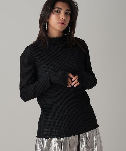 FOREVER 21 ハイネックメロウプルオーバー ブラック S ウィメンズインナー フォーエバー21 102824 and ST アンドエスティ(旧ドットエスティ) FOREVER 21 ハイネックメロウプルオーバー ブラック S ウィメンズインナー フォーエバー21 102824 and ST アンドエスティ(旧ドットエスティ)