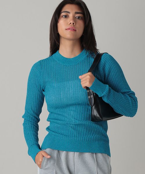 FOREVER 21 ラメシアーリブニットプルオーバー ブルー S ウィメンズインナー フォーエバー21 104252 and ST アンドエスティ(旧ドットエスティ) FOREVER 21 ラメシアーリブニットプルオーバー ブルー S ウィメンズインナー フォーエバー21 104252 and ST アンドエスティ(旧ドットエスティ)