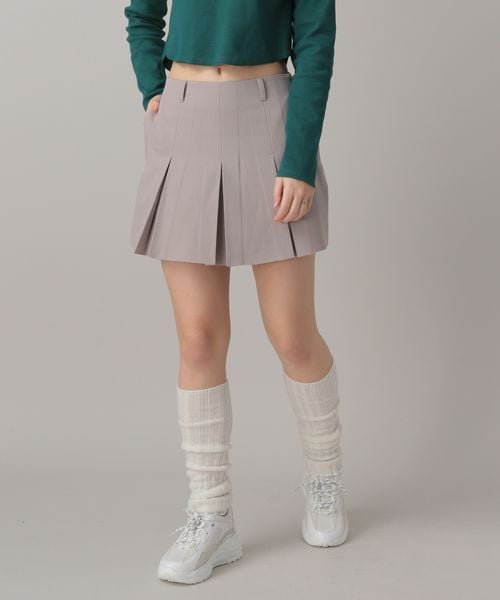 FOREVER 21 プリーツミニスカート ライトベージュ S ウィメンズボトムス フォーエバー21 110087 and ST アンドエスティ(旧ドットエスティ) FOREVER 21 プリーツミニスカート ライトベージュ S ウィメンズボトムス フォーエバー21 110087 and ST アンドエスティ(旧ドットエスティ)