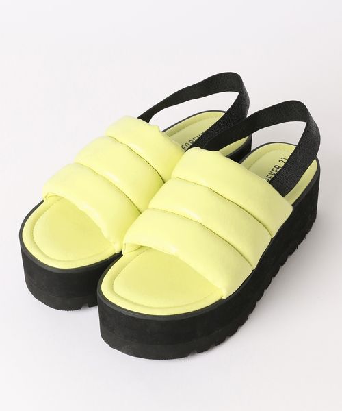 FOREVER 21 アッパークッションサンダル イエロー L ウィメンズグッズ フォーエバー21 110099 and ST アンドエスティ(旧ドットエスティ) FOREVER 21 アッパークッションサンダル イエロー L ウィメンズグッズ フォーエバー21 110099 and ST アンドエスティ(旧ドットエスティ)