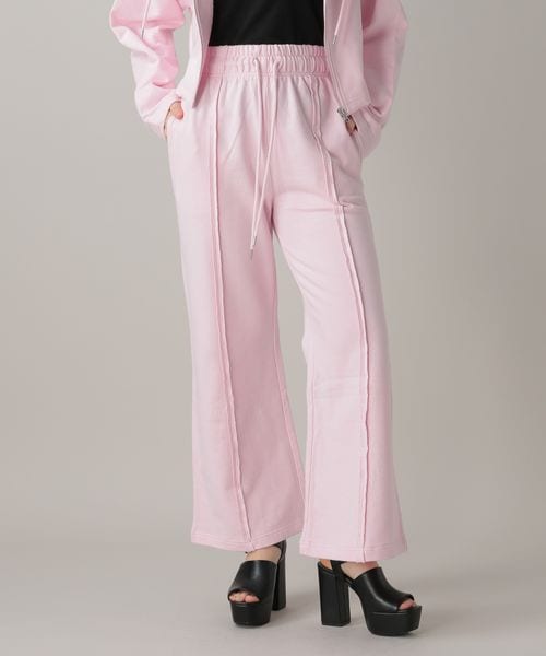 FOREVER 21 ワイドスウェットパンツ ピンク M ウィメンズボトムス フォーエバー21 110926 and ST アンドエスティ(旧ドットエスティ) FOREVER 21 ワイドスウェットパンツ ピンク M ウィメンズボトムス フォーエバー21 110926 and ST アンドエスティ(旧ドットエスティ)