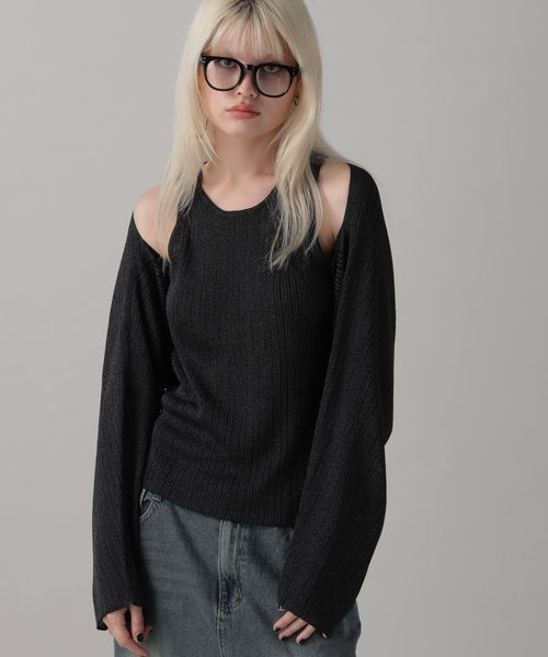 FOREVER 21 ボレロタンクセット ブラック S ウィメンズインナー フォーエバー21 112011 and ST アンドエスティ(旧ドットエスティ) FOREVER 21 ボレロタンクセット ブラック S ウィメンズインナー フォーエバー21 112011 and ST アンドエスティ(旧ドットエスティ)