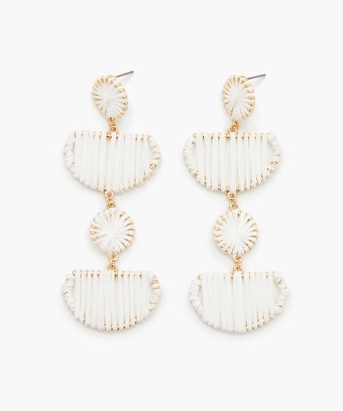 FOREVER 21 ドロップピアス2 ホワイト FREE ウィメンズグッズ_IMP フォーエバー21 113834 and ST アンドエスティ(旧ドットエスティ) FOREVER 21 ドロップピアス2 ホワイト FREE ウィメンズグッズ_IMP フォーエバー21 113834 and ST アンドエスティ(旧ドットエスティ)