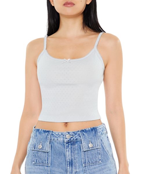 FOREVER 21 リボンポイントキャミソール ライトグレー M ウィメンズインナー_IMP フォーエバー21 118428 and ST アンドエスティ(旧ドットエスティ) FOREVER 21 リボンポイントキャミソール ライトグレー M ウィメンズインナー_IMP フォーエバー21 118428 and ST アンドエスティ(旧ドットエスティ)