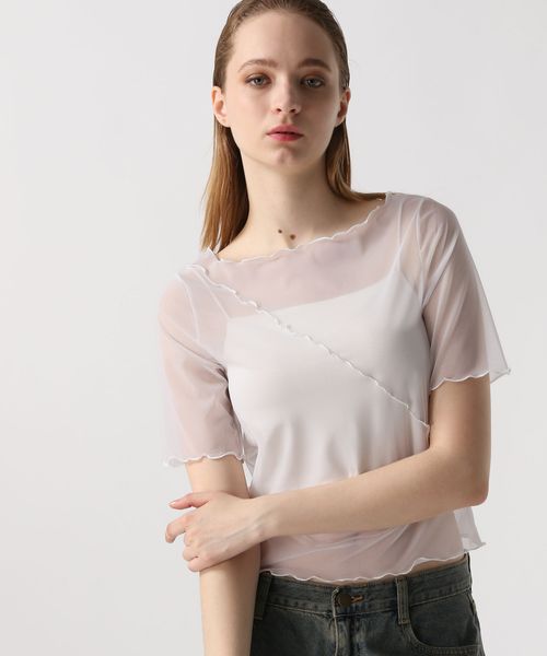 FOREVER 21 【一部カラー再入荷】アソートシアーメロウTシャツ オフホワイト S ウィメンズインナー フォーエバー21 121695 and ST アンドエスティ(旧ドットエスティ) FOREVER 21 【一部カラー再入荷】アソートシアーメロウTシャツ オフホワイト S ウィメンズインナー フォーエバー21 121695 and ST アンドエスティ(旧ドットエスティ)
