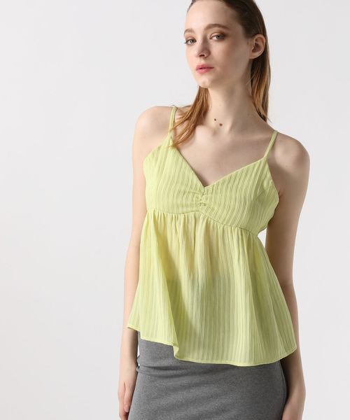 FOREVER 21 シアーストライプキャミチュニック グリーン FREE ウィメンズインナー フォーエバー21 125365 and ST アンドエスティ(旧ドットエスティ) FOREVER 21 シアーストライプキャミチュニック グリーン FREE ウィメンズインナー フォーエバー21 125365 and ST アンドエスティ(旧ドットエスティ)