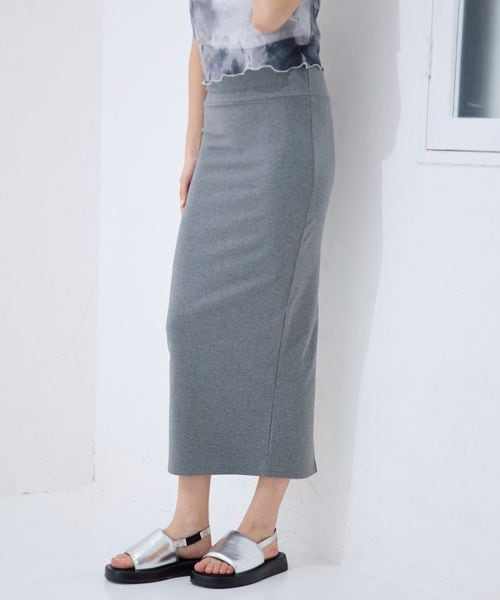 FOREVER 21 カットナロースカート ライトグレー S ウィメンズボトムス フォーエバー21 125381 and ST アンドエスティ(旧ドットエスティ) FOREVER 21 カットナロースカート ライトグレー S ウィメンズボトムス フォーエバー21 125381 and ST アンドエスティ(旧ドットエスティ)