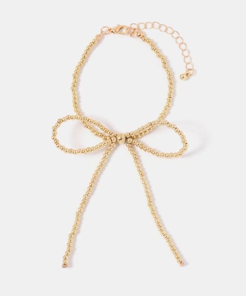 FOREVER 21 メタルビーズリボンブレスレット イエロー FREE ウィメンズグッズ フォーエバー21 127703 and ST アンドエスティ(旧ドットエスティ) FOREVER 21 メタルビーズリボンブレスレット イエロー FREE ウィメンズグッズ フォーエバー21 127703 and ST アンドエスティ(旧ドットエスティ)