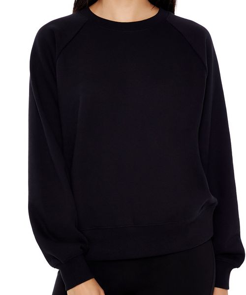 FOREVER 21 ラグラン裏起毛プルオーバー ブラック S ウィメンズインナー_IMP フォーエバー21 130500 and ST アンドエスティ(旧ドットエスティ) FOREVER 21 ラグラン裏起毛プルオーバー ブラック S ウィメンズインナー_IMP フォーエバー21 130500 and ST アンドエスティ(旧ドットエスティ)