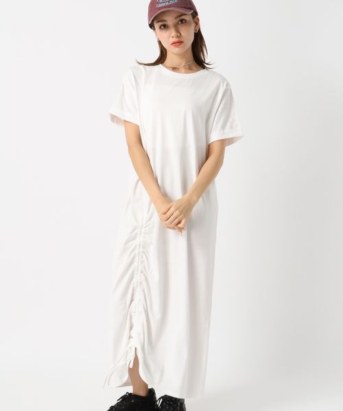 FOREVER 21 ピグメントシャーリングTシャツワンピース オフホワイト FREE ウィメンズワンピース フォーエバー21 137842 and ST アンドエスティ(旧ドットエスティ) FOREVER 21 ピグメントシャーリングTシャツワンピース オフホワイト FREE ウィメンズワンピース フォーエバー21 137842 and ST アンドエスティ(旧ドットエスティ)