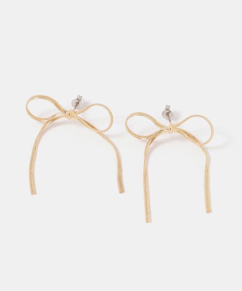 FOREVER 21 リボンピアス イエロー FREE ウィメンズグッズ フォーエバー21 142796 and ST アンドエスティ(旧ドットエスティ) FOREVER 21 リボンピアス イエロー FREE ウィメンズグッズ フォーエバー21 142796 and ST アンドエスティ(旧ドットエスティ)