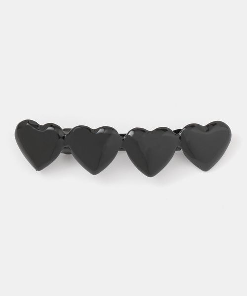 FOREVER 21 ハートバレッタ ブラック FREE ウィメンズグッズ フォーエバー21 143095 and ST アンドエスティ(旧ドットエスティ) FOREVER 21 ハートバレッタ ブラック FREE ウィメンズグッズ フォーエバー21 143095 and ST アンドエスティ(旧ドットエスティ)