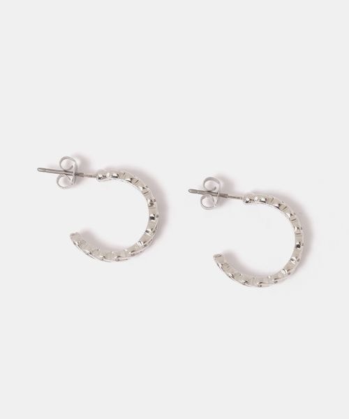 FOREVER 21 チェーンフープピアス ライトグレー FREE ウィメンズグッズ フォーエバー21 143619 and ST アンドエスティ(旧ドットエスティ) FOREVER 21 チェーンフープピアス ライトグレー FREE ウィメンズグッズ フォーエバー21 143619 and ST アンドエスティ(旧ドットエスティ)