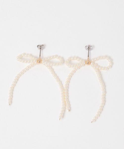 FOREVER 21 パール調リボンピアス イエロー FREE ウィメンズグッズ フォーエバー21 143651 and ST アンドエスティ(旧ドットエスティ) FOREVER 21 パール調リボンピアス イエロー FREE ウィメンズグッズ フォーエバー21 143651 and ST アンドエスティ(旧ドットエスティ)