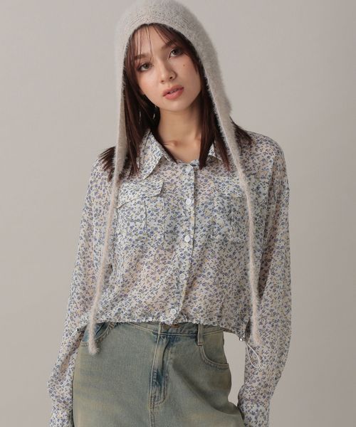 FOREVER 21 クロップドドロストシャツ クリア FREE ウィメンズインナー フォーエバー21 144275 and ST アンドエスティ(旧ドットエスティ) FOREVER 21 クロップドドロストシャツ クリア FREE ウィメンズインナー フォーエバー21 144275 and ST アンドエスティ(旧ドットエスティ)