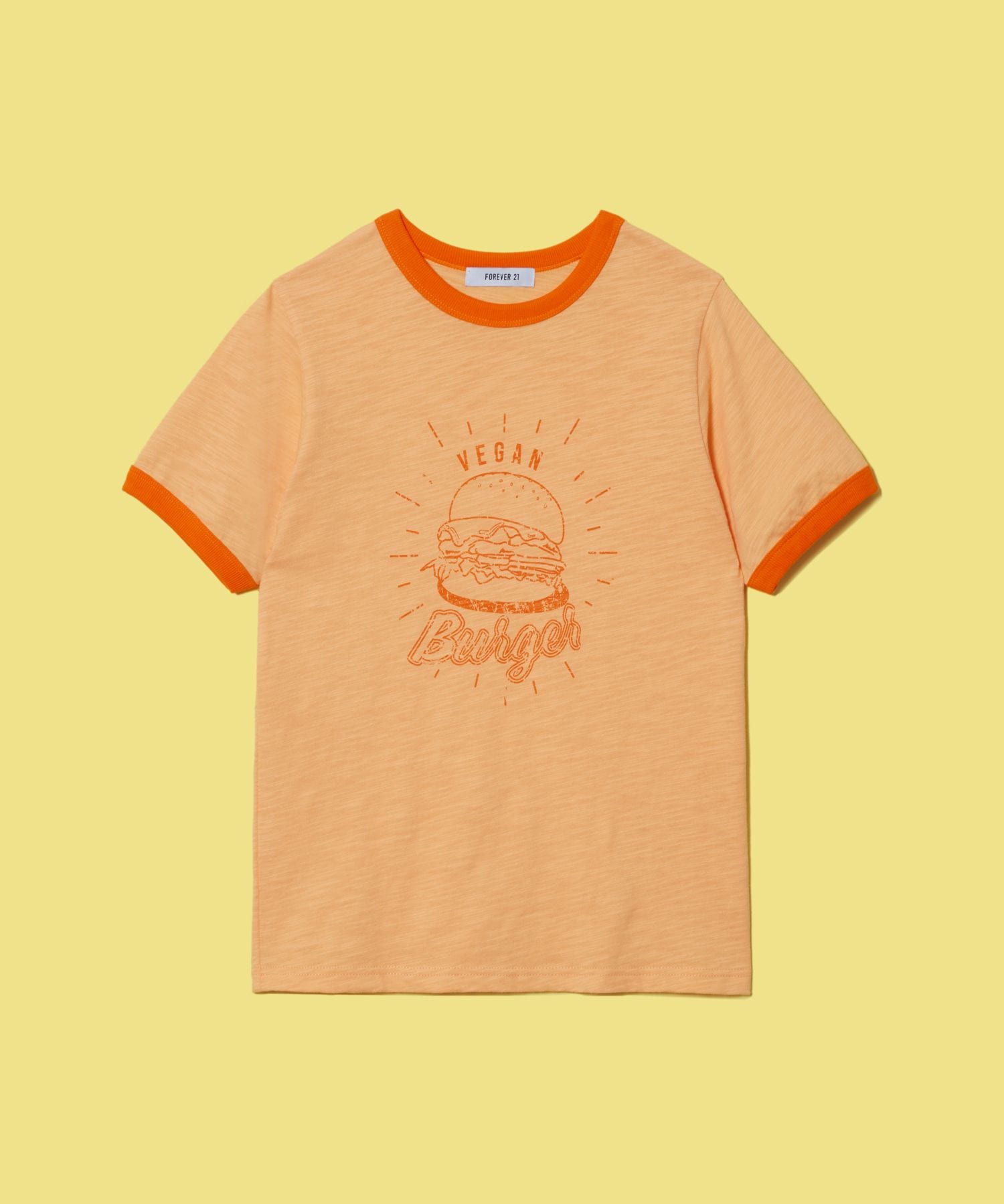 FOREVER21 リンガーTシャツ - トップス