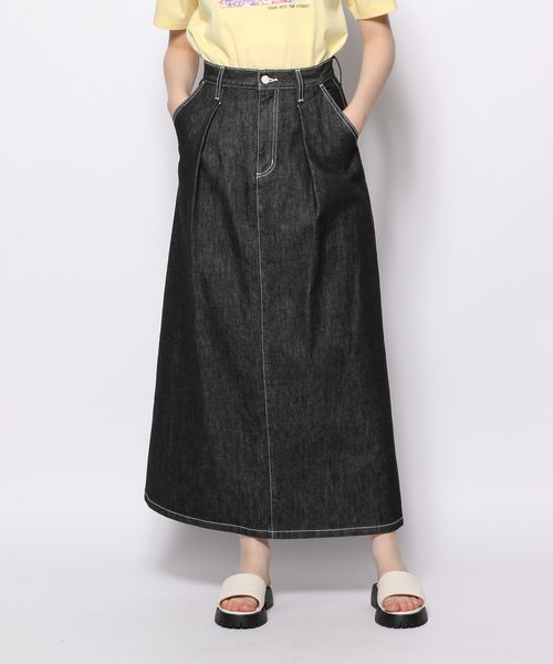 VINTAGE】デニムロングスカート [公式]フォーエバートゥエンティワン（FOREVER 21）通販
