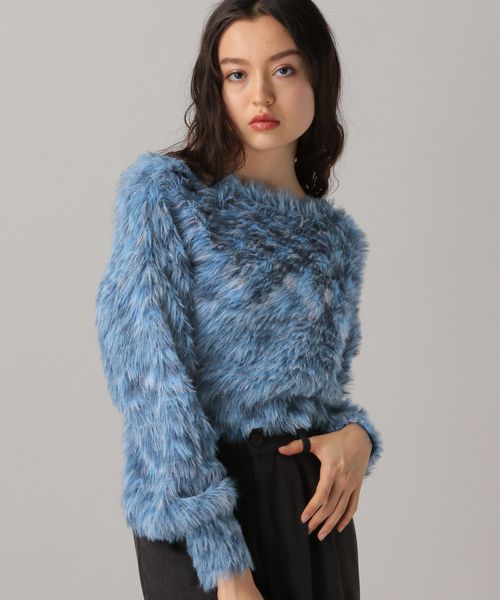 FOREVER 21 2WAYフワフワシャギーニットプルオーバー ライトブルー FREE ウィメンズインナー フォーエバー21 242194 and ST アンドエスティ(旧ドットエスティ) FOREVER 21 2WAYフワフワシャギーニットプルオーバー ライトブルー FREE ウィメンズインナー フォーエバー21 242194 and ST アンドエスティ(旧ドットエスティ)