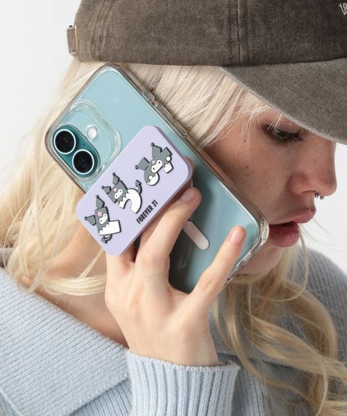 FOREVER 21 【クロミ】スマホグリップ その他 パープル FREE フォーエバー21 250322 and ST アンドエスティ(旧ドットエスティ) FOREVER 21 【クロミ】スマホグリップ その他 パープル FREE フォーエバー21 250322 and ST アンドエスティ(旧ドットエスティ)