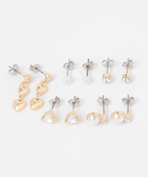 FOREVER 21 5SETピアス5 イエロー FREE ウィメンズグッズ フォーエバー21 292441 and ST アンドエスティ(旧ドットエスティ) FOREVER 21 5SETピアス5 イエロー FREE ウィメンズグッズ フォーエバー21 292441 and ST アンドエスティ(旧ドットエスティ)