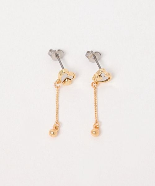 FOREVER 21 ハートチェーンピアス イエロー FREE ウィメンズグッズ フォーエバー21 292521 and ST アンドエスティ(旧ドットエスティ) FOREVER 21 ハートチェーンピアス イエロー FREE ウィメンズグッズ フォーエバー21 292521 and ST アンドエスティ(旧ドットエスティ)