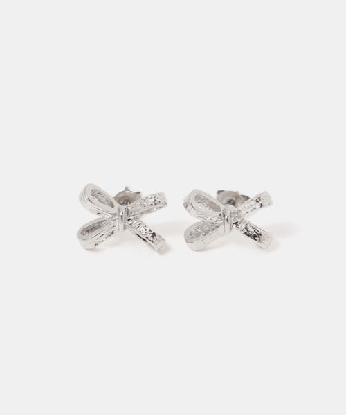 FOREVER 21 リボンモチーフピアス4 ライトグレー FREE ウィメンズグッズ フォーエバー21 292559 and ST アンドエスティ(旧ドットエスティ) FOREVER 21 リボンモチーフピアス4 ライトグレー FREE ウィメンズグッズ フォーエバー21 292559 and ST アンドエスティ(旧ドットエスティ)