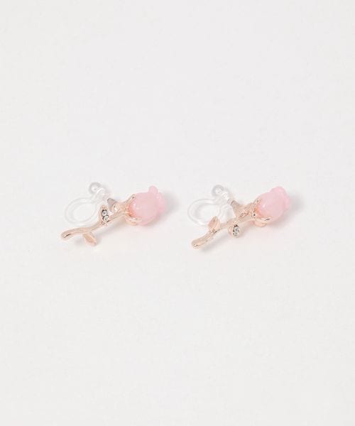 FOREVER 21 ローズノンホールピアス ピンク FREE ウィメンズグッズ フォーエバー21 292873 and ST アンドエスティ(旧ドットエスティ) FOREVER 21 ローズノンホールピアス ピンク FREE ウィメンズグッズ フォーエバー21 292873 and ST アンドエスティ(旧ドットエスティ)
