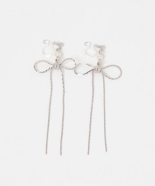 FOREVER 21 リボンノンホールピアス10 ライトグレー FREE ウィメンズグッズ フォーエバー21 293043 and ST アンドエスティ(旧ドットエスティ) FOREVER 21 リボンノンホールピアス10 ライトグレー FREE ウィメンズグッズ フォーエバー21 293043 and ST アンドエスティ(旧ドットエスティ)